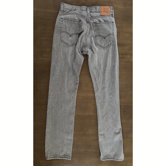 Levi's Premium 551 Z Straight Men's Jeans Gray 34 Waist 100% Cotton - Picture 2 of 10